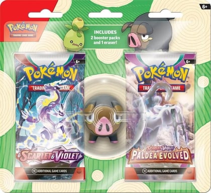 Pokemon TCG: Back to School Eraser Blister [Lechonk], Miscellaneous Cards & Products P497853