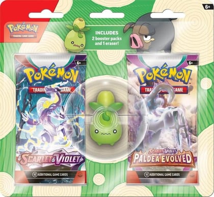 Pokemon TCG: Back to School Eraser Blister [Smoliv], Miscellaneous Cards & Products P497856