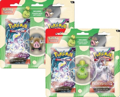 Pokemon TCG: Back to School Eraser Blister 2023 [Set of 2], Miscellaneous Cards & Products P497966