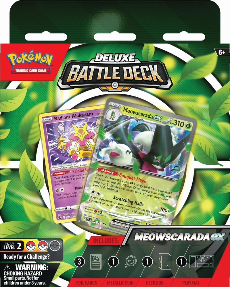 Deluxe Battle Deck [Meowscarada ex], Miscellaneous Cards & Products P504250
