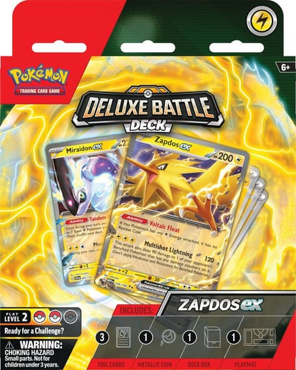 Deluxe Battle Deck [Zapdos ex], Miscellaneous Cards & Products P539428