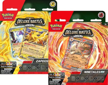 Deluxe Battle Deck: Zapdos ex/Ninetales ex [Set of 2], Miscellaneous Cards & Products P541321