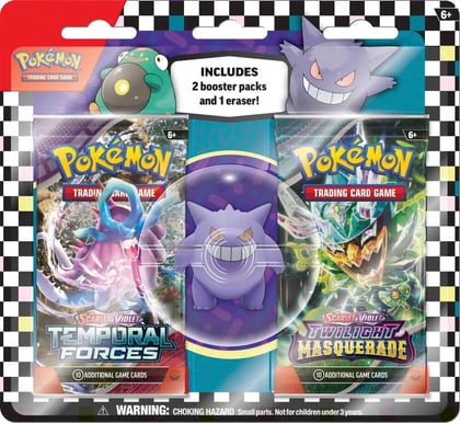 Pokemon TCG: Back to School Eraser Blister 2024 [Gengar], Miscellaneous Cards & Products P549452