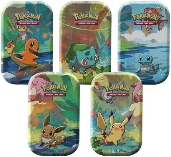 Kanto Friends Mini Tin [Set of 5], Miscellaneous Cards & Products P550688