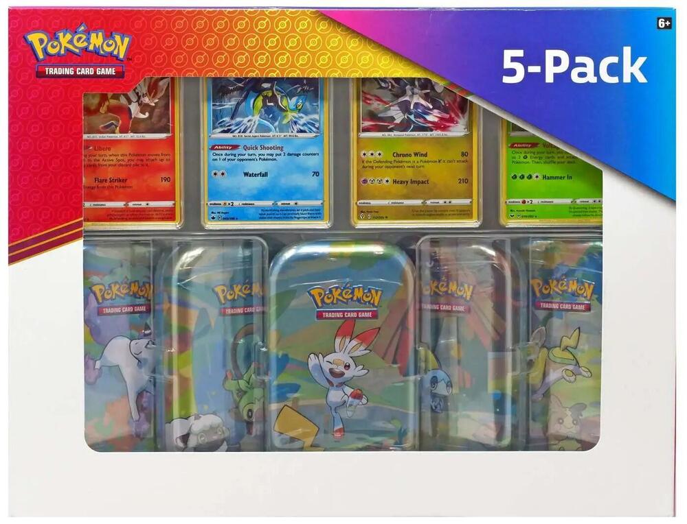 Costco Galar Pals Mini Tins 5-Pack, Miscellaneous Cards & Products P551456