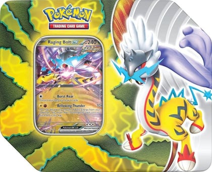 Paradox Destinies Tin [Raging Bolt ex], Miscellaneous Cards & Products P562357