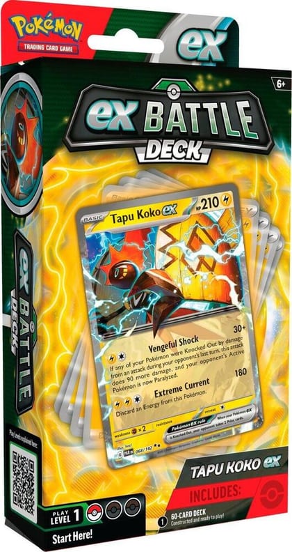 ex Battle Deck [Tapu Koko ex], Miscellaneous Cards & Products P564277