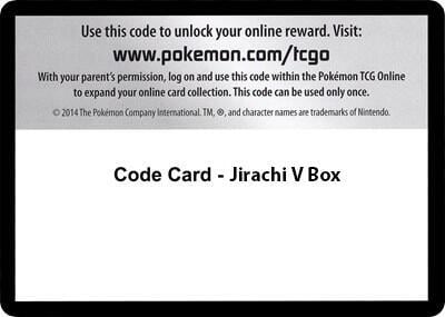 Code Card - Jirachi V Box, Miscellaneous Cards & Products P583777