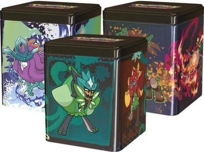 Pokemon Stacking Tins: Treasures of Ruin, Paradox Pokemon, Ogerpon [Set of 3], Miscellaneous Cards & Products P616297