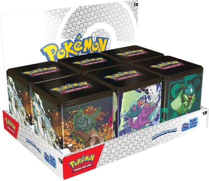 Pokemon Stacking Tins: Treasures of Ruin, Paradox Pokemon, Ogerpon Display, Miscellaneous Cards & Products P616298