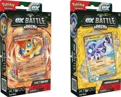 Victini ex/Miraidon ex Battle Decks [Set of 2], Miscellaneous Cards & Products P616920
