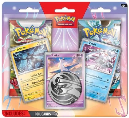 Enhanced 2-Pack Blister Pack [Latios, Zekrom & Palkia], Miscellaneous Cards & Products P616951