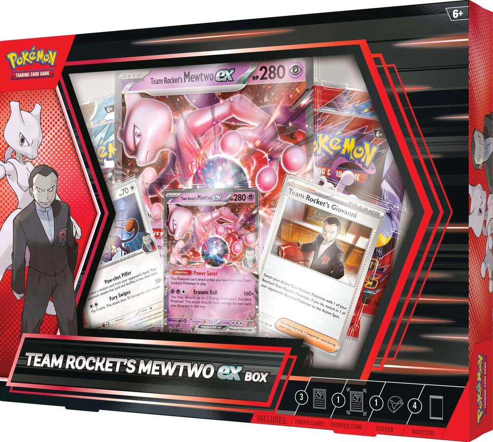 Team Rocket's Mewtwo ex Box, Miscellaneous Cards & Products P625695