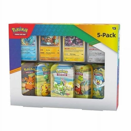 Paldea Friends Mini Tins 5-Pack, Miscellaneous Cards & Products P633085
