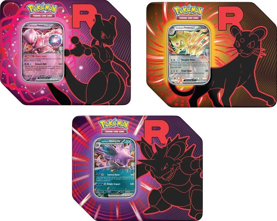 Team Rocket Tin [Set of 3], Miscellaneous Cards & Products P653216