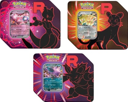 Team Rocket Tin [Set of 3], Miscellaneous Cards & Products P653216
