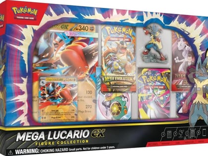 Mega Lucario ex Premium Figure Collection, Miscellaneous Cards & Products P656487