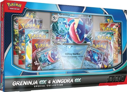 Greninja EX & Kingdra EX Special Collection Box, Miscellaneous Cards & Products P656950