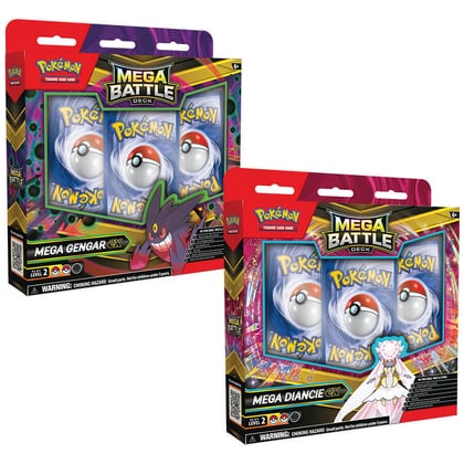 Mega Battle Deck: Mega Gengar ex/Mega Diancie ex [Set of 2], Miscellaneous Cards & Products P661999