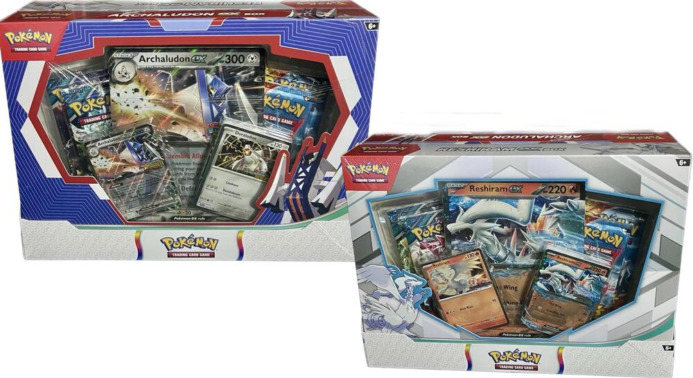 Reshiram & Archaludon ex Box [Set of 2], Miscellaneous Cards & Products P670267