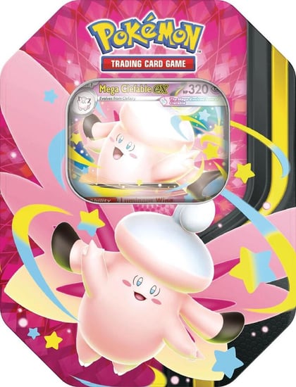 Mega Moonlit Tin [Mega Clefable ex], Miscellaneous Cards & Products P686438
