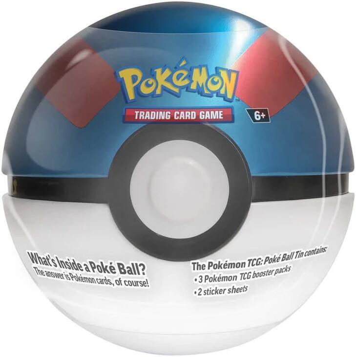 Pokemon - Poke Ball Tin - Great Ball (Q4 2025), Miscellaneous Cards & Products P688966