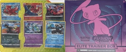 Fusion Strike Elite Trainer Box & 6 Bonus Cards (Sam's Club), Miscellaneous Cards & Products P690199