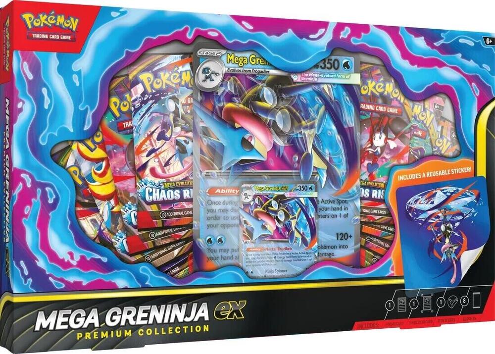 Mega Greninja ex Premium Collection, Miscellaneous Cards & Products P690660