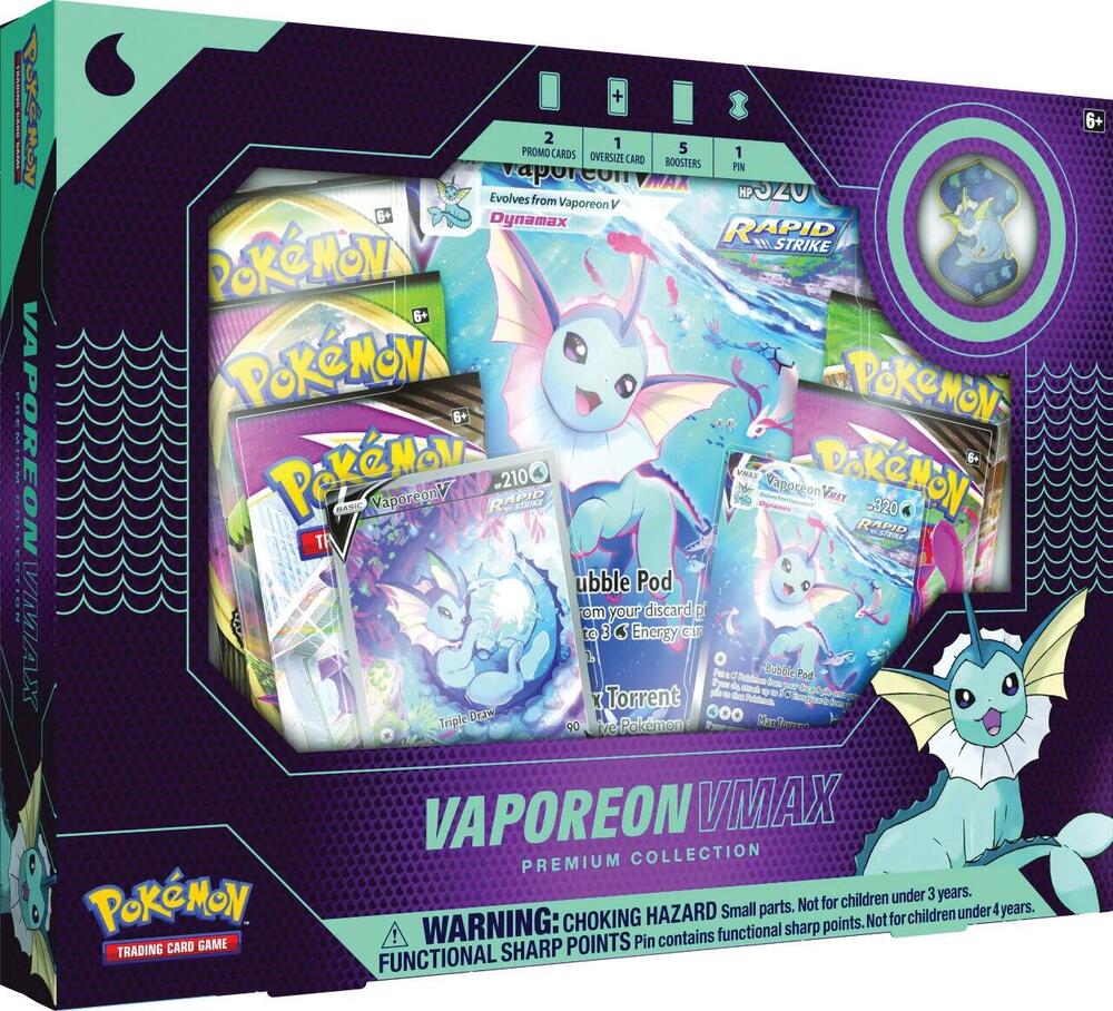 Vaporeon VMAX Premium Collection (EU Exclusive), Miscellaneous Cards & Products P701530