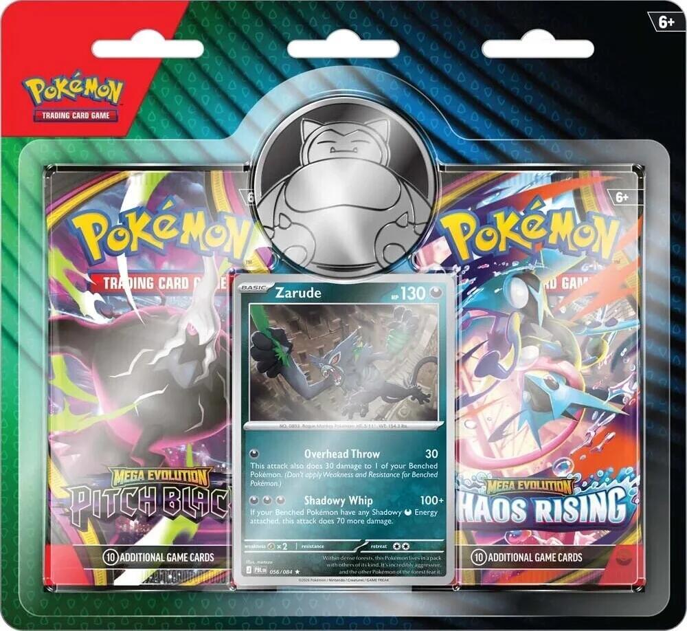 2-Pack Blister [Zarude] (3-Tab), Miscellaneous Cards & Products P706250