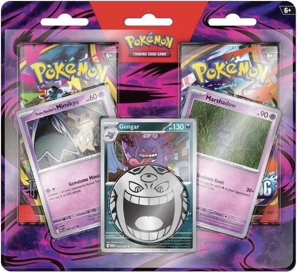 Enhanced 2-Pack Blister Pack [Gengar, Marshadow, Team Rocket's Mimikyu], Miscellaneous Cards & Products P714361