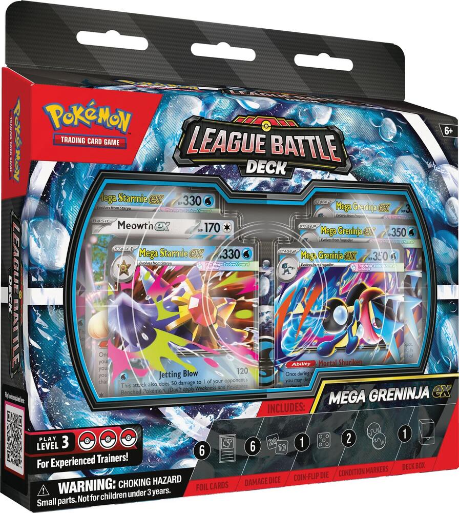 League Battle Deck [Mega Greninja ex], Miscellaneous Cards & Products P718643