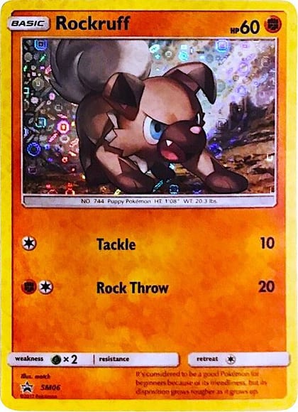 Rockruff - SM06 (General Mills Promo), Miscellaneous Cards & Products SM06