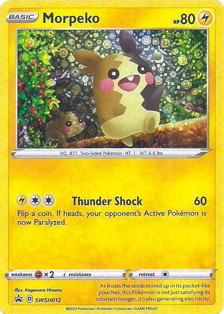 Morpeko - SWSH012 (General Mills Promo), Miscellaneous Cards & Products SWSH012