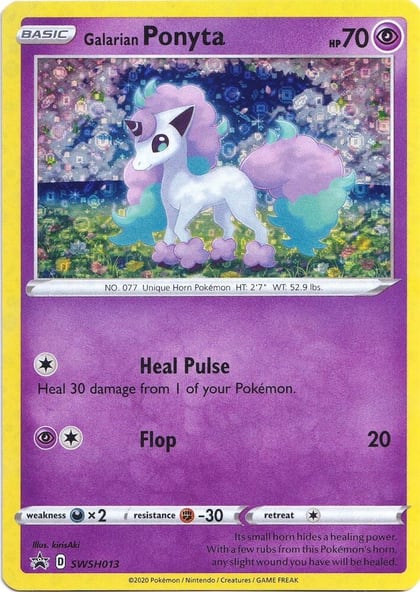 Galarian Ponyta - SWSH013 (General Mills Promo), Miscellaneous Cards & Products SWSH013