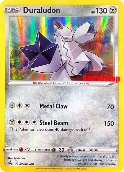 Duraludon - SWSH028 (Gamestop Exclusive), Miscellaneous Cards & Products SWSH028
