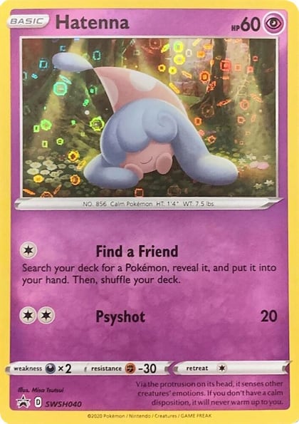 Hatenna - SWSH040 (General Mills Promo), Miscellaneous Cards & Products SWSH040
