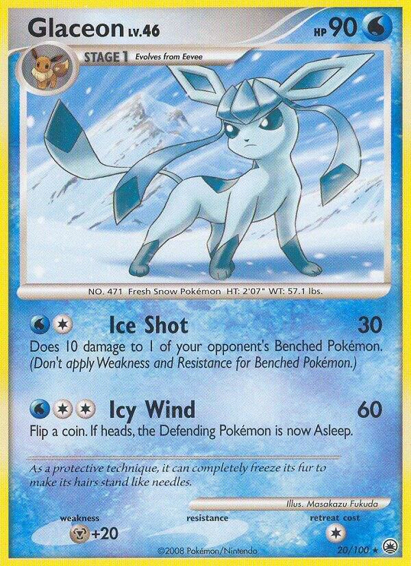 Glaceon (20), Majestic Dawn 20/100