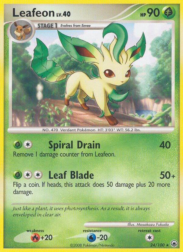 Leafeon (24), Majestic Dawn 24/100