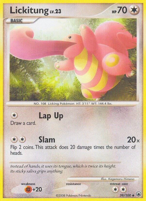 Lickitung, Majestic Dawn 39/100