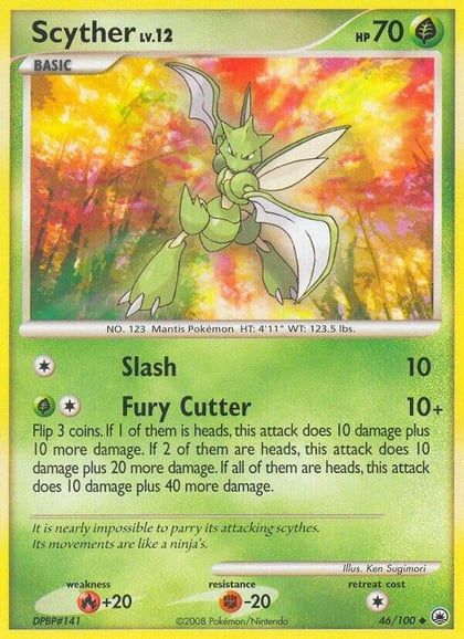 Scyther, Majestic Dawn 46/100
