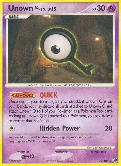 Unown [Q], Majestic Dawn 49/100