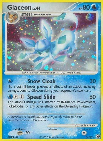 Glaceon (5), Majestic Dawn 5/100