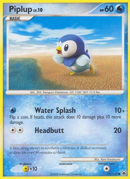 Piplup (71), Majestic Dawn 71/100
