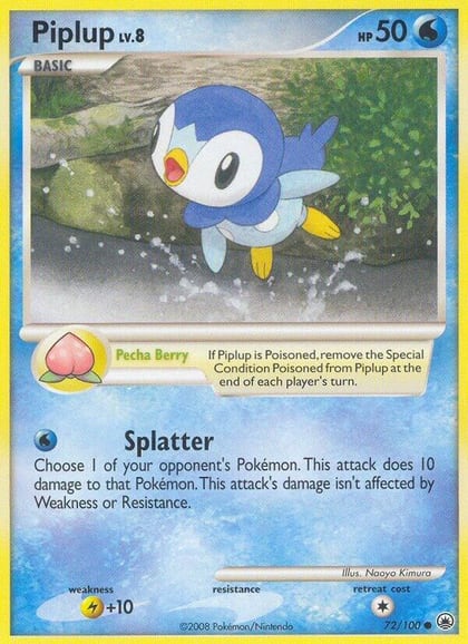 Piplup (72), Majestic Dawn 72/100