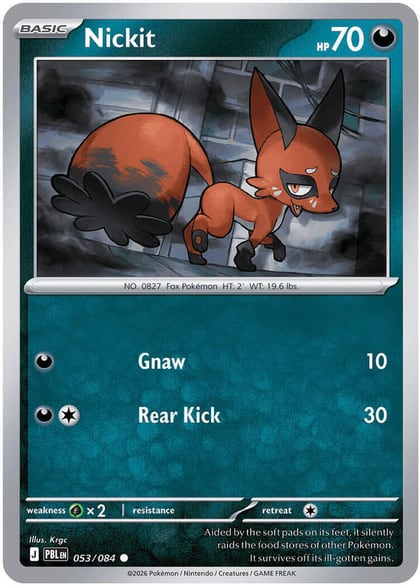 Nickit, ME05: Pitch Black 053/084