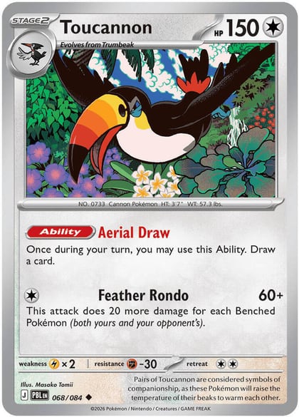 Toucannon - 068/084, ME05: Pitch Black 068/084