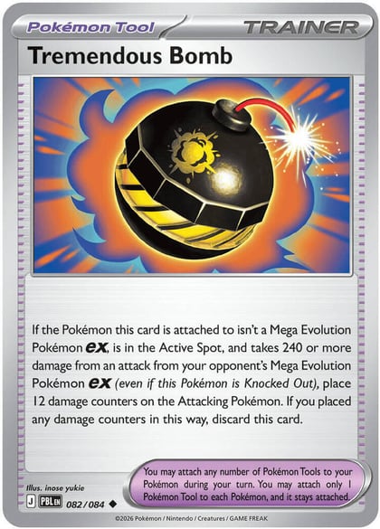 Tremendous Bomb - 082/084, ME05: Pitch Black 082/084