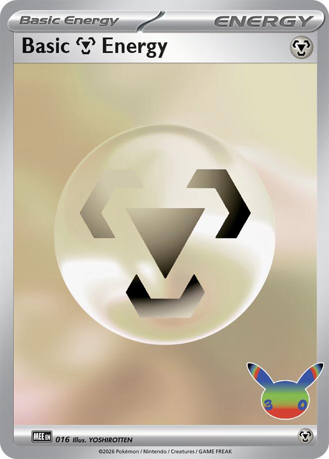 Basic Metal Energy - 016 (30th Celebration), MEE: Mega Evolution Energies 016