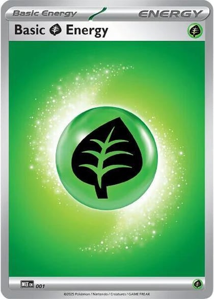Basic Grass Energy - 001, MEE: Mega Evolution Energies 1